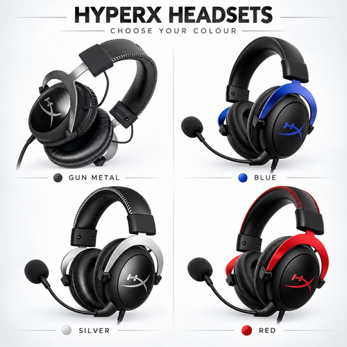 Hyperx cloud gaming headset - cloud,