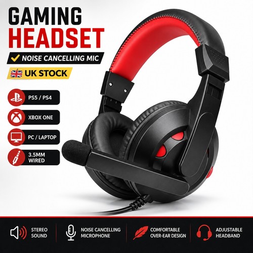 Gaming headset ps5 ps4 xbox - headset,