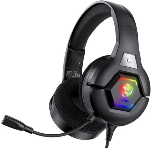 Gaming wired headset led - headset,