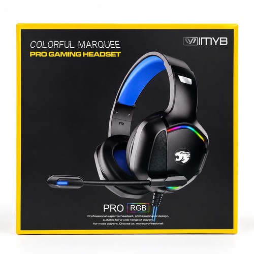 Rgb gaming headset with - headset,