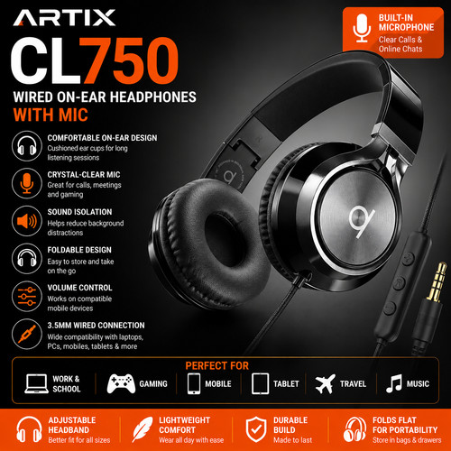 Artix cl750 wired ear - artix,